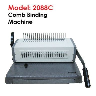Comb binding machine c2088